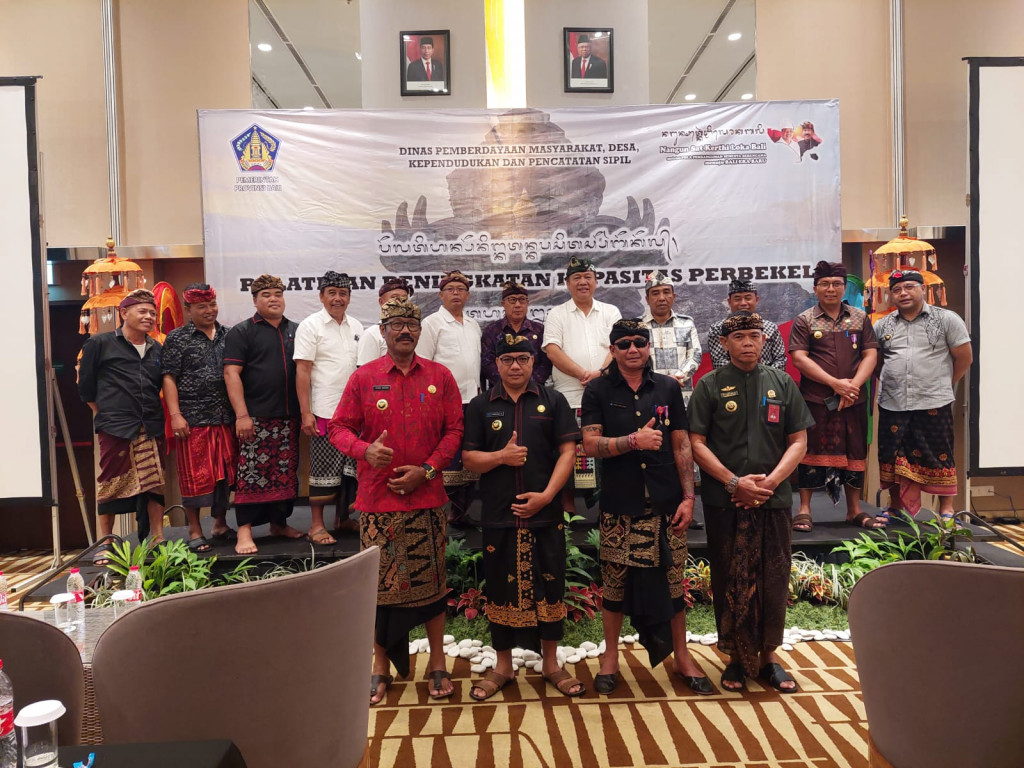 Bimtek Peningkatan Kapasitas Perbekel dari PMD DUKCAPIL